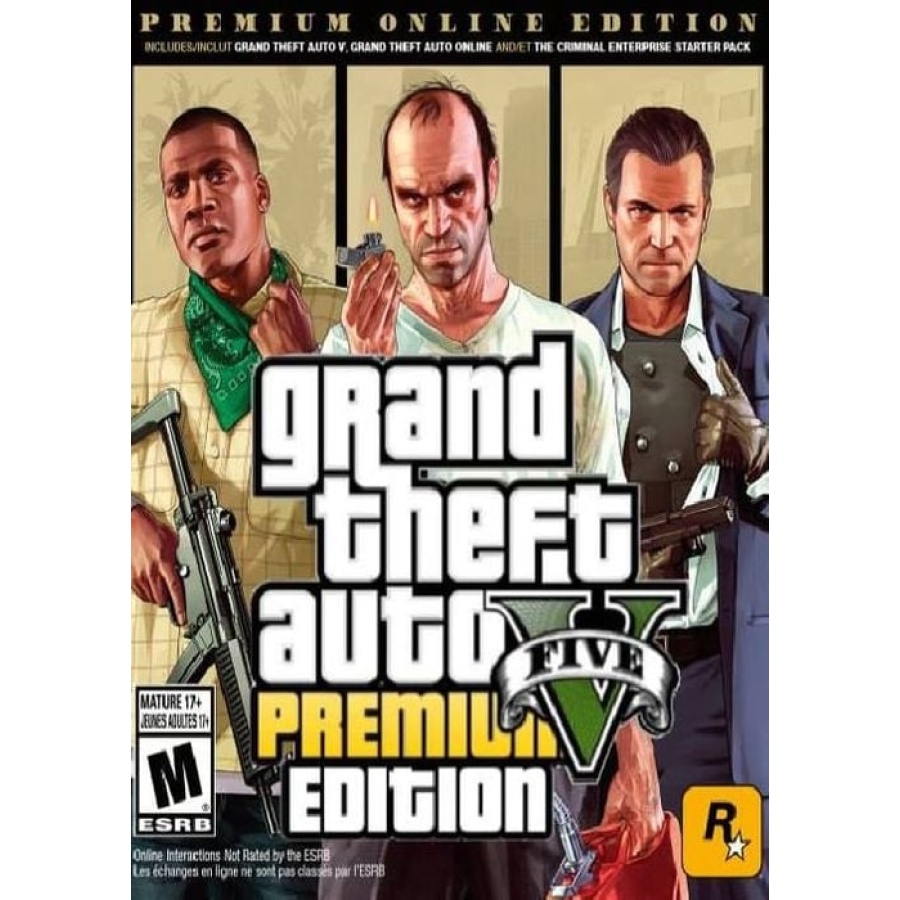 Grand Theft Auto V GTA 5 Premium Online Edition - PC Key