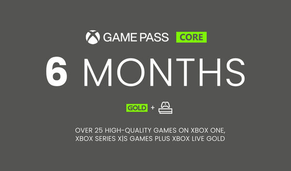Xbox Game Pass Core 6 Months - Global